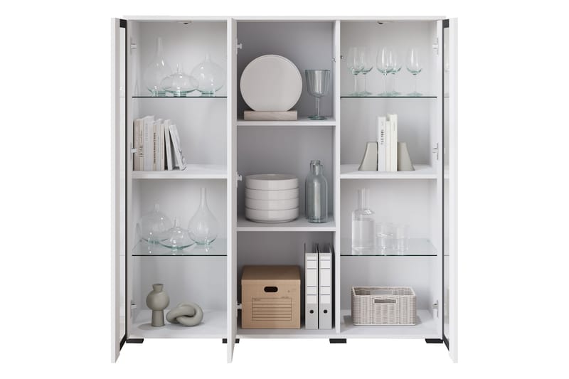 Gammelt Highboard - Svart - Oppbevaring - Oppbevaringsmøbler - Sideboard & skjenker