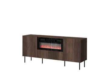 Hammarstrand Kommode 181 cm - Valnøtt - Innredning - Peis - Peis uten pipe - El-peiser