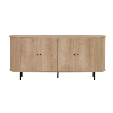 Haulover Konsollbord 180 cm - Sapphire Oak/Svart - Oppbevaring - Oppbevaringsmøbler - Sideboard & skjenker