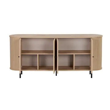 Haulover Konsollbord 180 cm - Sapphire Oak/Svart - Oppbevaring - Oppbevaringsmøbler - Sideboard & skjenker