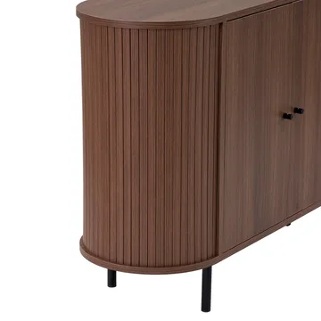 Haulover Konsollbord 180 cm - Valnøtt/Svart - Oppbevaring - Oppbevaringsmøbler - Sideboard & skjenker