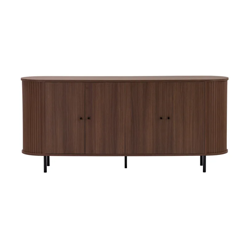 Haulover Konsollbord 180 cm, Valnøtt/Svart