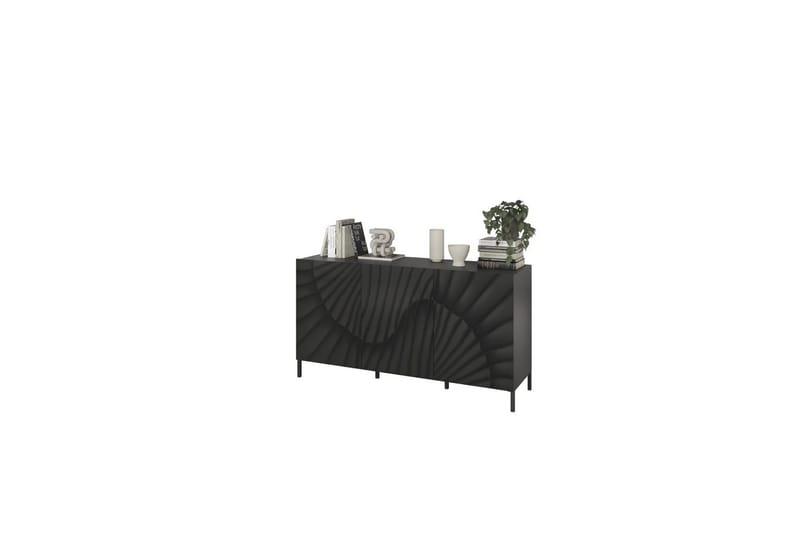 Hawell Skjenk 181 cm - Mørk grå - Oppbevaring - Oppbevaringsmøbler - Sideboard & skjenker