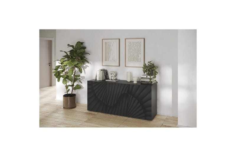 Hawell Skjenk 181 cm - Mørk grå - Oppbevaring - Oppbevaringsmøbler - Sideboard & skjenker