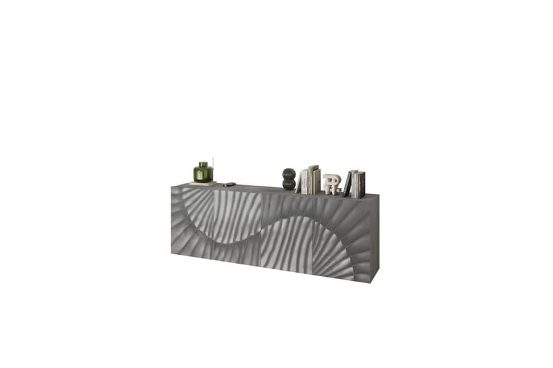 Hawell Skjenk 241 cm - Grå - Oppbevaring - Oppbevaringsmøbler - Sideboard & skjenker