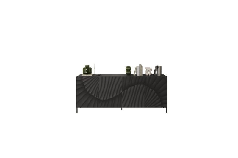 Hawell Skjenk 241 cm - Mørk grå - Oppbevaring - Oppbevaringsmøbler - Sideboard & skjenker