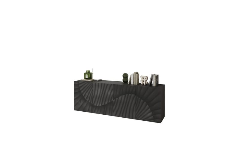 Hawell Skjenk 241 cm - Mørk grå - Oppbevaring - Oppbevaringsmøbler - Sideboard & skjenker