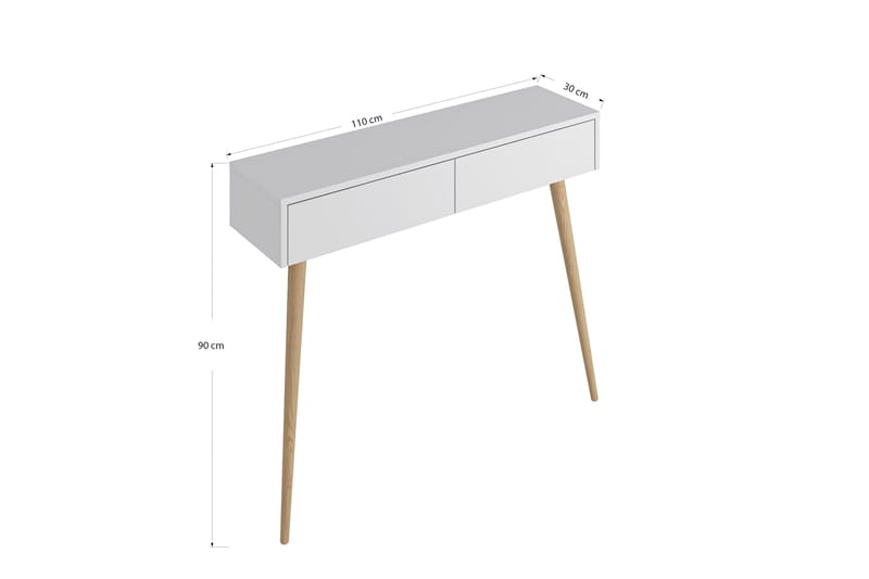 Hawthorn Kommode 110 cm - Hvit - Oppbevaring - Oppbevaringsmøbler - Kommode