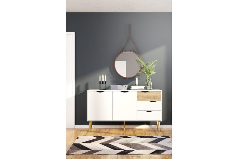 Hostafranc Skjenk 147,2x39,1 cm - Natur - Oppbevaring - Oppbevaringsmøbler - Sideboard & skjenker