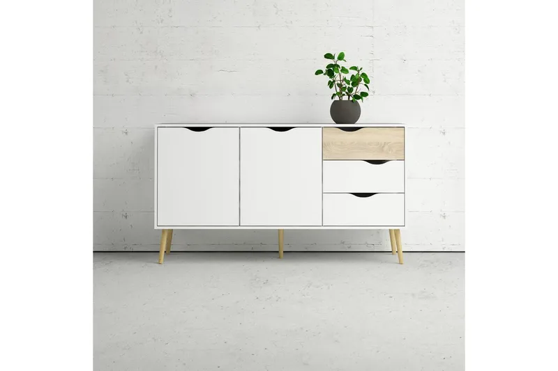 Hostafranc Skjenk 147,2x39,1 cm - Natur - Oppbevaring - Oppbevaringsmøbler - Sideboard & skjenker