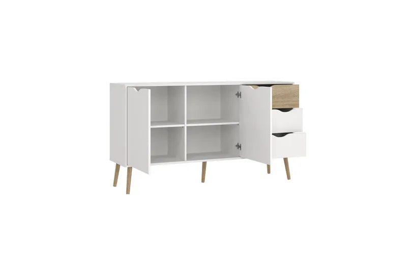 Hostafranc Skjenk 147,2x39,1 cm - Natur - Oppbevaring - Oppbevaringsmøbler - Sideboard & skjenker