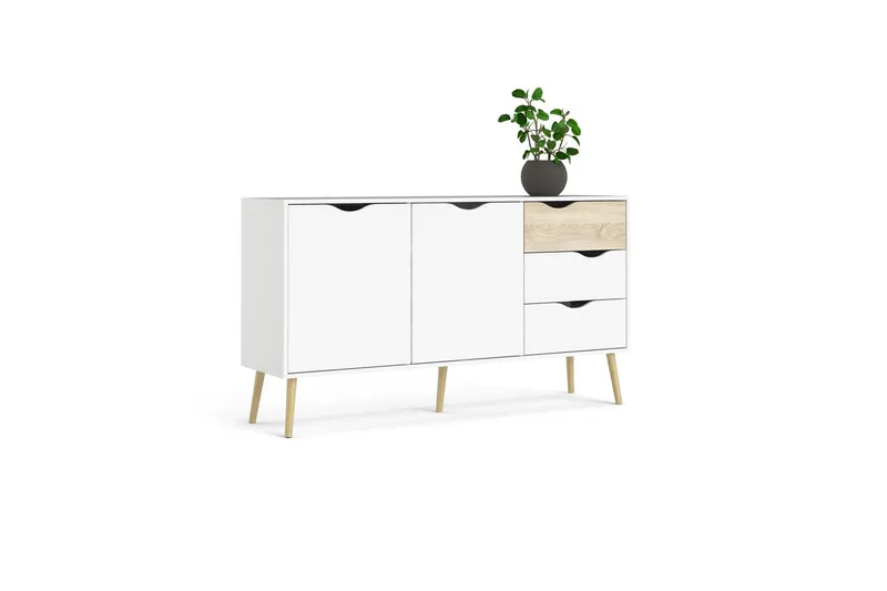 Hostafranc Skjenk 147,2x39,1 cm - Natur - Oppbevaring - Oppbevaringsmøbler - Sideboard & skjenker