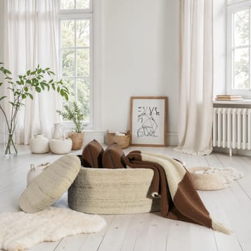 Ivoara krakk 81 cm oval - brunbeige - Oppbevaring - Oppbevaringsmøbler - Oppbevaringskiste