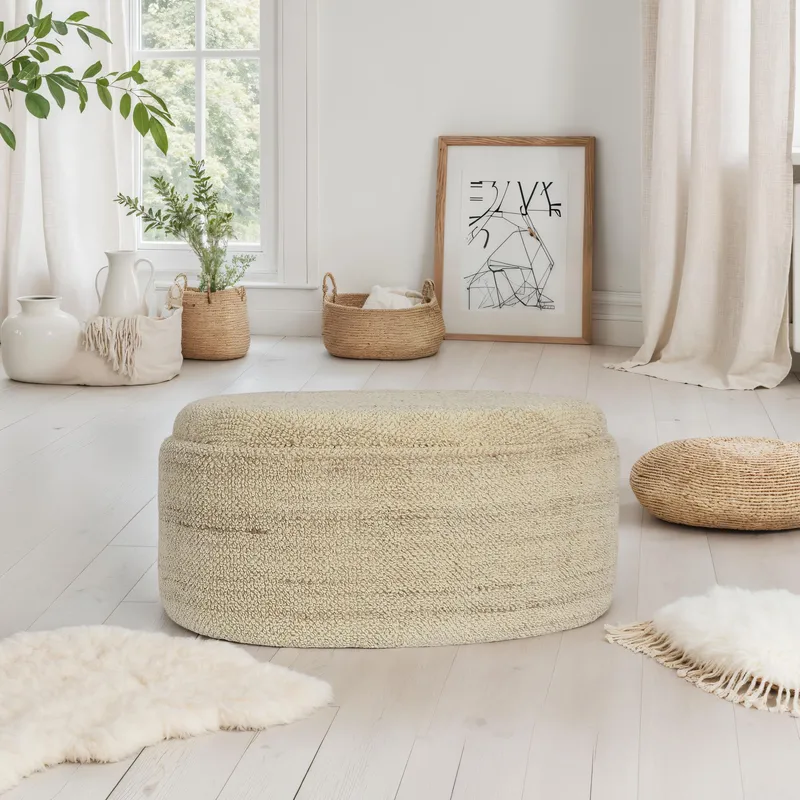 Ivoara krakk 81 cm oval - brunbeige - Oppbevaring - Oppbevaringsmøbler - Oppbevaringskiste