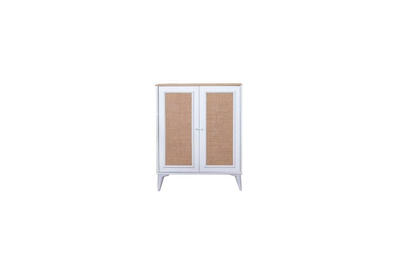 Jatinder Skjenk 90x41 cm - Natur/Hvit - Oppbevaring - Oppbevaringsmøbler - Sideboard & skjenker