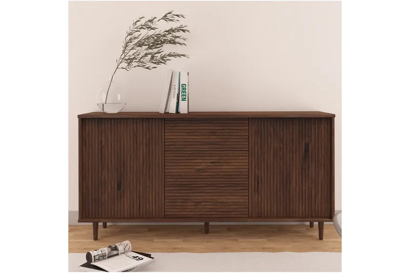 Jerzy Skjenk 160 cm - Brun - Oppbevaring - Oppbevaringsmøbler - Sideboard & skjenker