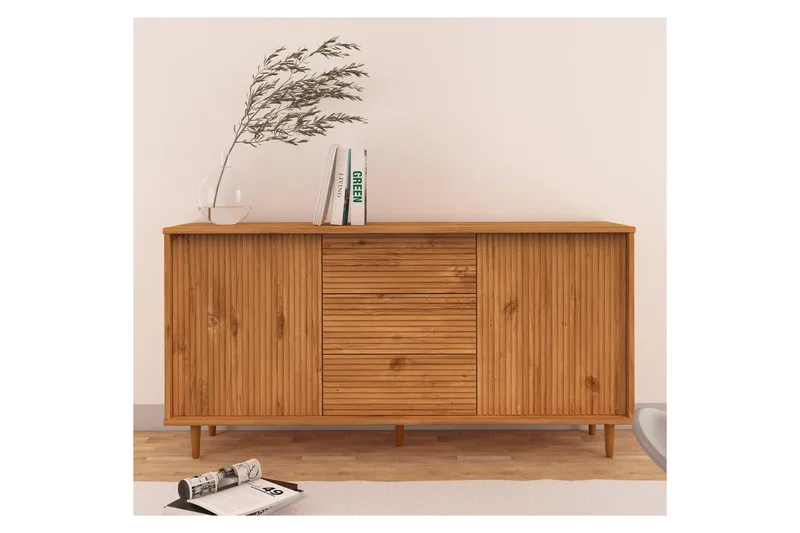 Jerzy Skjenk 160 cm - Brun - Oppbevaring - Oppbevaringsmøbler - Sideboard & skjenker