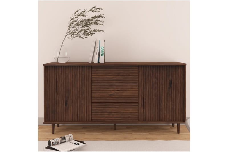 Jerzy Skjenk 160 cm - Brun - Oppbevaring - Oppbevaringsmøbler - Sideboard & skjenker
