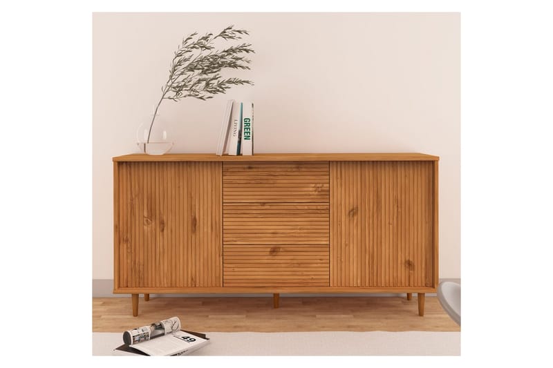 Jerzy Skjenk 160 cm - Brun - Oppbevaring - Oppbevaringsmøbler - Sideboard & skjenker