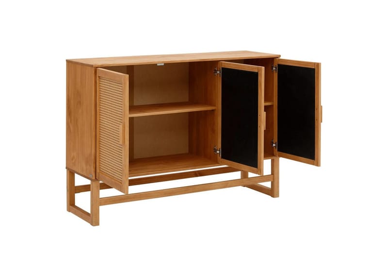 Jolene Skjenk i Tre med Rottingdetaljer - Brun - Oppbevaring - Oppbevaringsmøbler - Sideboard & skjenker