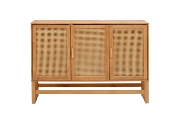 Jolene Skjenk i Tre med Rottingdetaljer - Brun - Oppbevaring - Oppbevaringsmøbler - Sideboard & skjenker