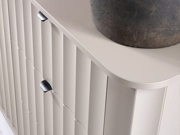 Joriel Skjenk 111 cm - Hvit|svart - Oppbevaring - Oppbevaringsmøbler - Kommode