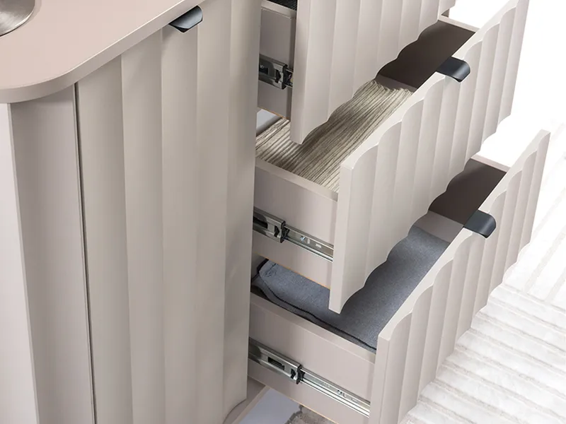 Joriel Skjenk 138 cm - Beige - Oppbevaring - Oppbevaringsmøbler - Sideboard & skjenker