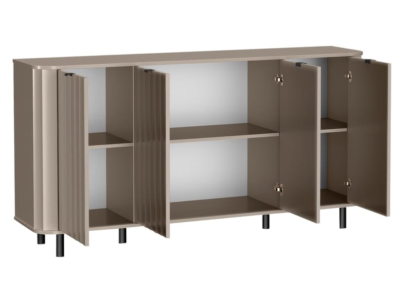 Joriel Skjenk 177 cm - Beige|svart - Oppbevaring - Oppbevaringsmøbler - Sideboard & skjenker