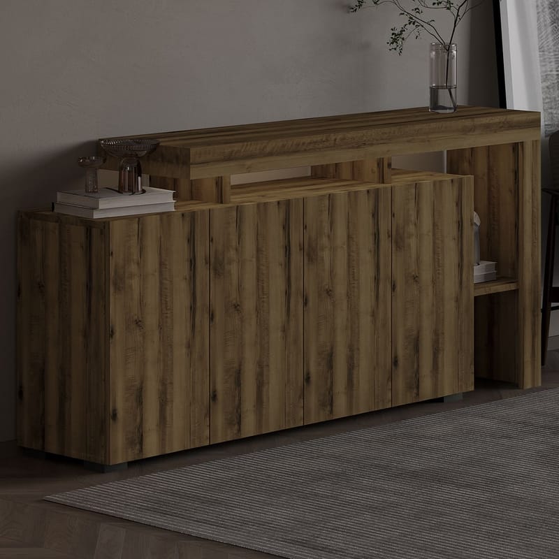 Jurukovo Konsollbord 170 cm - Antique Walnut - Oppbevaring - Oppbevaringsmøbler - Sideboard & skjenker