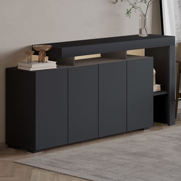 Jurukovo Konsollbord 170 cm - Antrasitt - Oppbevaring - Oppbevaringsmøbler - Sideboard & skjenker