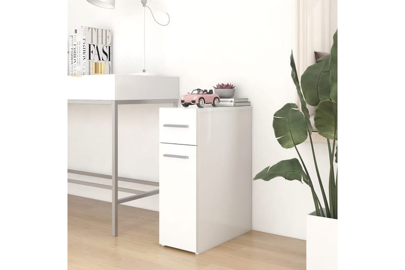 Apotekskap hvit 20x45,5x60 cm sponplater - Hvit - Oppbevaring - Oppbevaringsmøbler - Kjøpmannsdisk