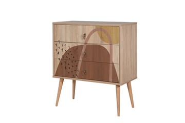 Bertoaria Kommode 80x89 cm Brun