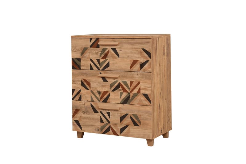 Leva Kommode 80x95 cm Brun - Hanah Home - Oppbevaring - Oppbevaringsmøbler - Kommode - Entrekommode