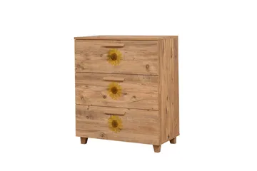 Leva Kommode 80x95 cm Brun