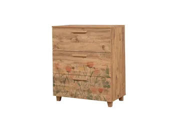 Leva Kommode 80x95 cm Brun