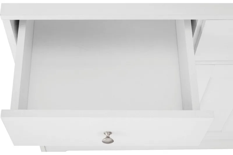 Adelynn Kommode m. Overskap - Hvit - Oppbevaring - Oppbevaringsmøbler - Kommode