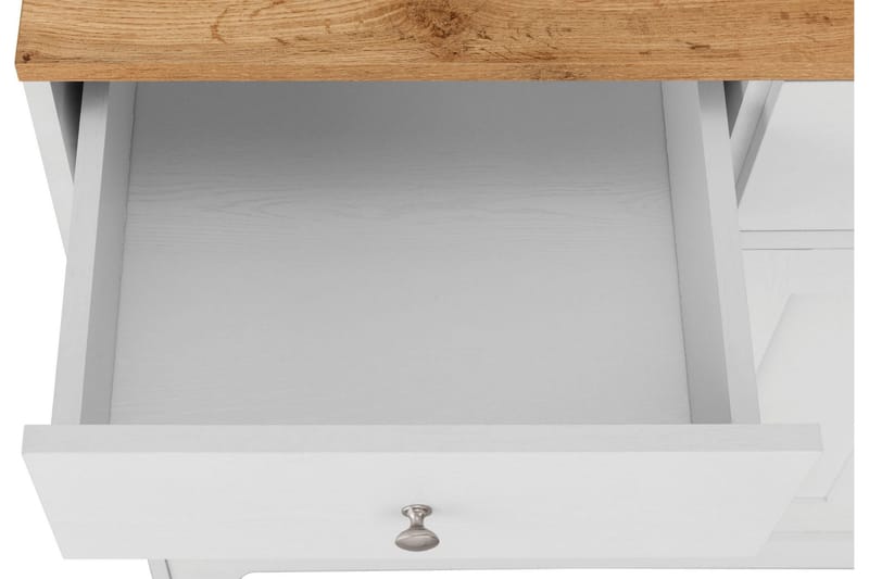 Adelynn Kommode m. Overskap - Hvit - Oppbevaring - Oppbevaringsmøbler - Kommode