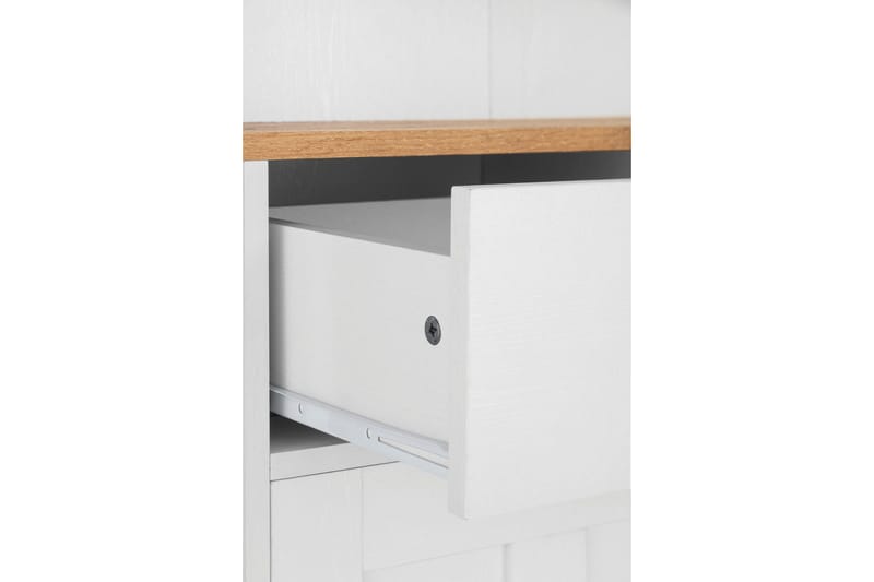 Adelynn Kommode m. Overskap - Hvit - Oppbevaring - Oppbevaringsmøbler - Kommode