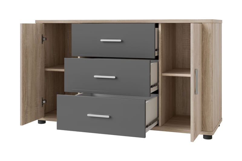 Afarin Kommode 127 cm - Brun - Oppbevaring - Oppbevaringsmøbler - Kommode