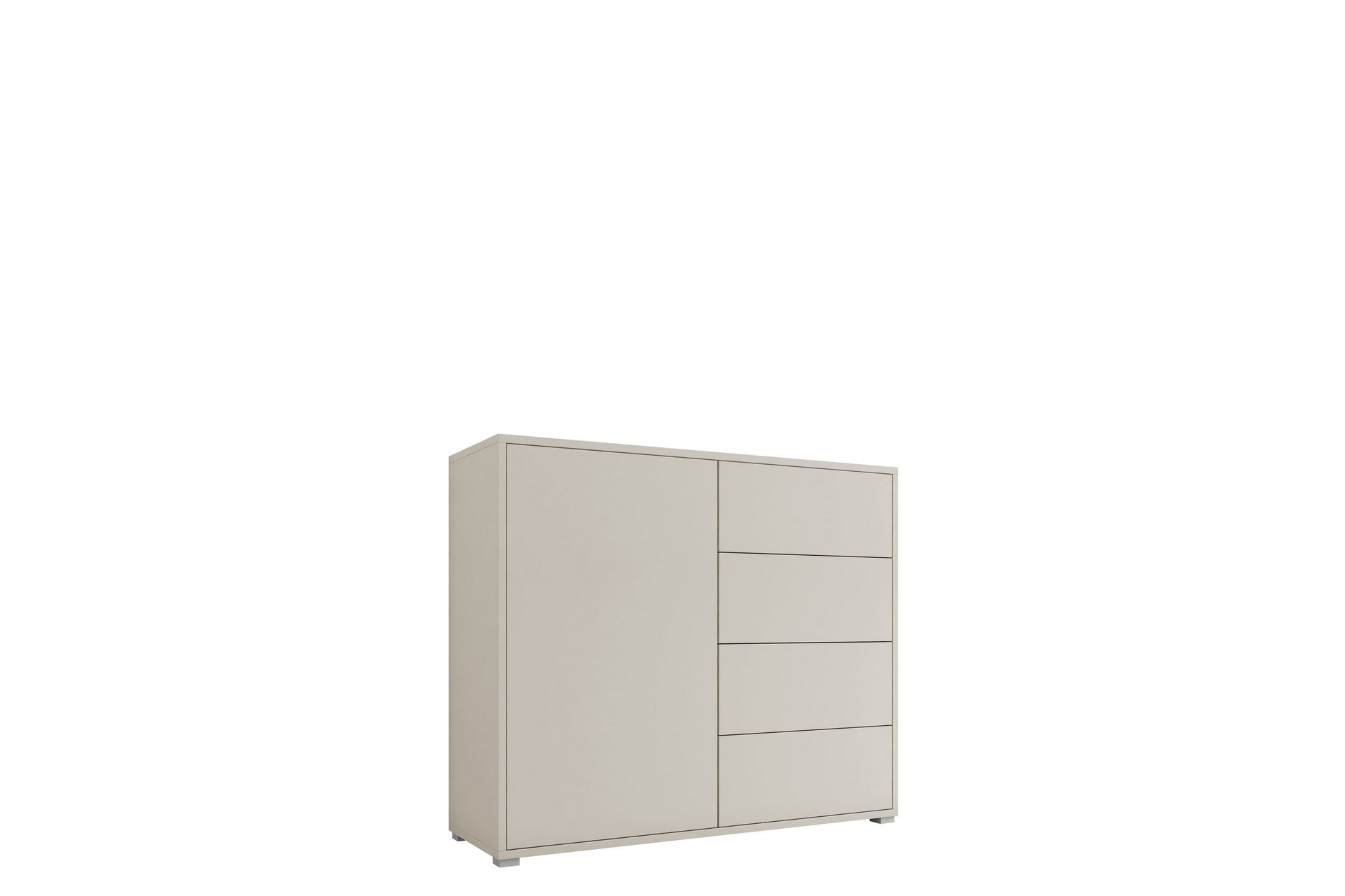 Agawal Kommode 100 cm - Beige - Oppbevaring - Oppbevaringsmøbler - Kommode - Entrekommode