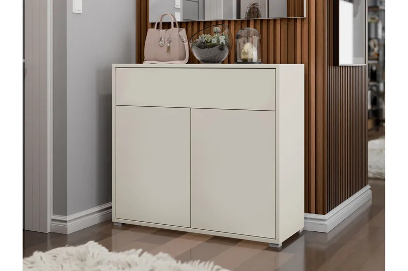 Agawal Kommode 100 cm - Beige - Oppbevaring - Oppbevaringsmøbler - Kommode - Entrekommode