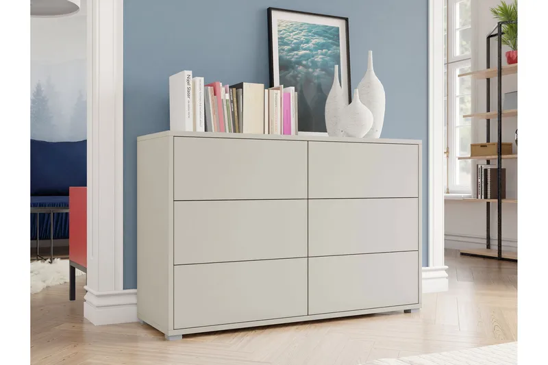 Agawal Kommode 120 cm - Beige - Oppbevaring - Oppbevaringsmøbler - Kommode