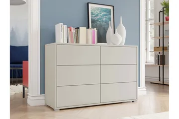 Agawal Kommode 120 cm - Beige - Oppbevaring - Oppbevaringsmøbler - Kommode