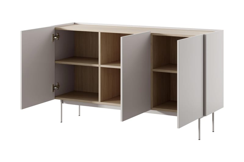 Akansh Kommode 144 cm - Beige - Oppbevaring - Oppbevaringsmøbler - Kommode