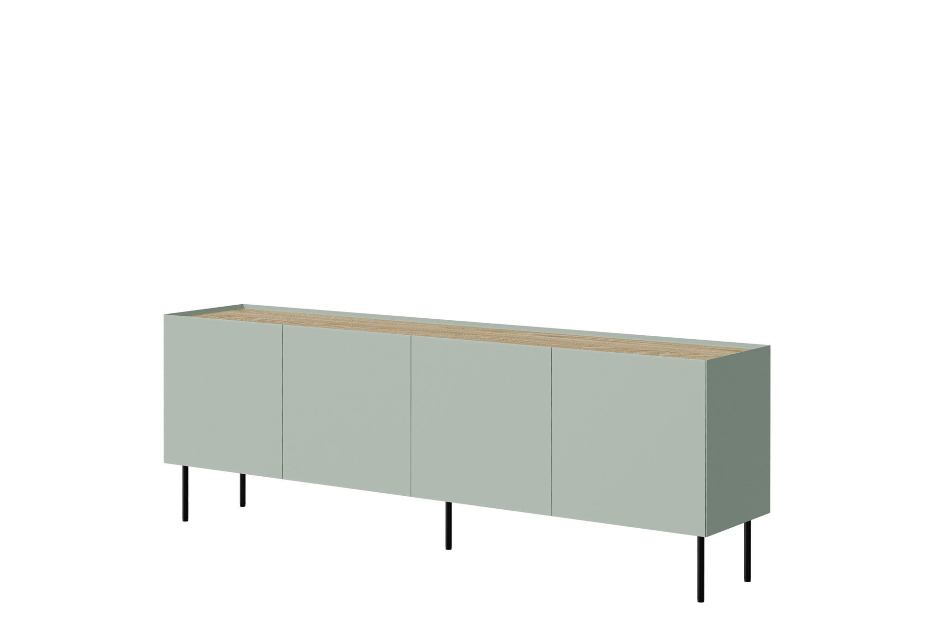 Akie Kommode 200 cm - Grønn - Oppbevaring - Oppbevaringsmøbler - Kommode