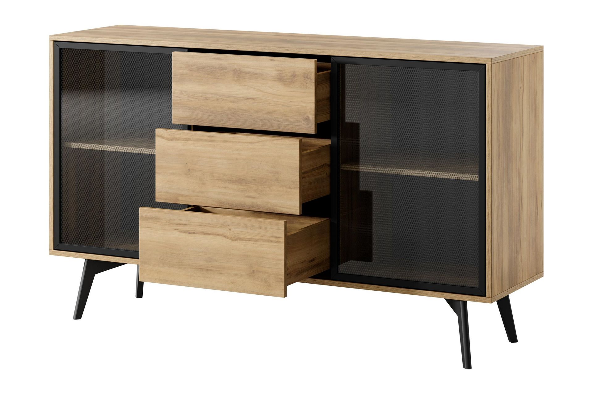 Akihiro Kommode 144 cm - Brun - Oppbevaring - Oppbevaringsmøbler - Kommode