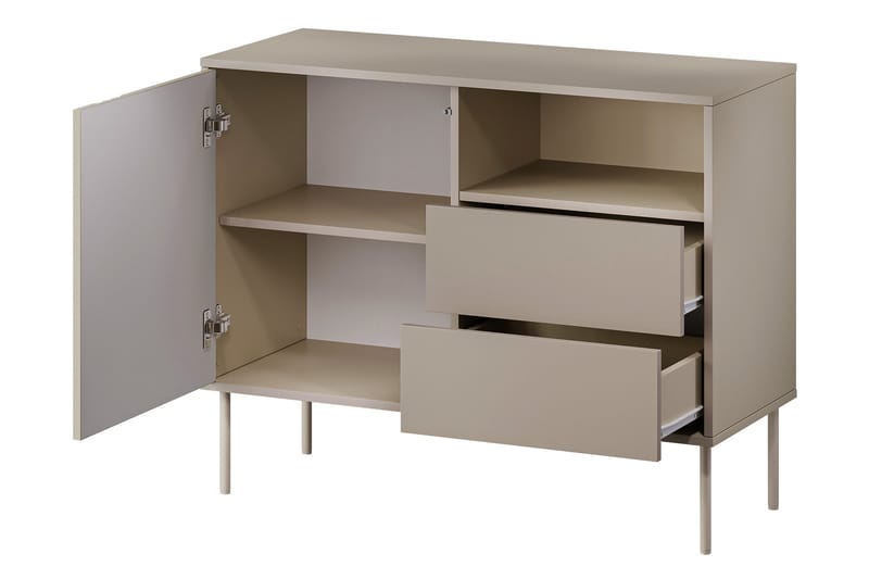 Akiko Kommode 100 cm - Beige - Oppbevaring - Oppbevaringsmøbler - Kommode - Entrekommode