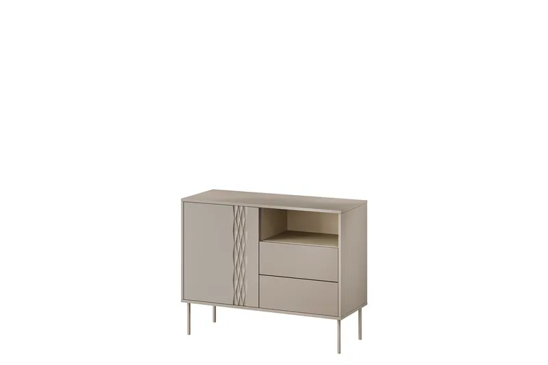 Akiko Kommode 100 cm - Beige - Oppbevaring - Oppbevaringsmøbler - Kommode - Entrekommode