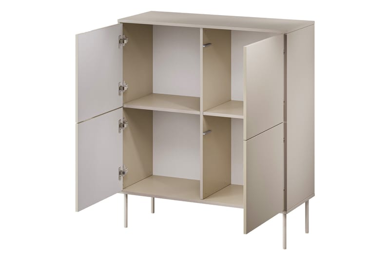 Akiko Kommode 100 cm - Beige - Oppbevaring - Oppbevaringsmøbler - Kommode - Entrekommode