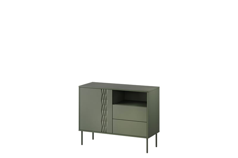 Akiko Kommode 100 cm - Grønn - Oppbevaring - Oppbevaringsmøbler - Kommode - Entrekommode